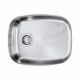 CM CINZIA Undermount Single Bowl Sink Satin F3 Finish