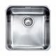 CM CINZIA Undermount Single Bowl Sink Satin F3 Finish