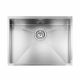 CM FILOQUADRA Undermount Single Bowl Sink Satin F3 Finish Depth 190 mm