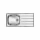 CM UNIVERSAL Single Bowl Sink Unbrushed F3 Finish 100 x 50 x 170 mm