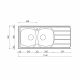 CM UNIVERSAL Topmount Double Bowl Sink Satin Finish