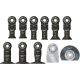 Milwaukee General Multi-Tool Blade Set 11 pcs