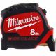 Milwaukee Premium Wide Blade Tape Measure 8m