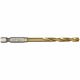Milwaukee Metal Drill Bit SHW HSS-Tin Red Hex
