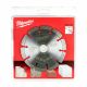 Milwaukee Contractor DUH Professional Diamond Cutting Disc