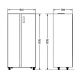 CM 711 Freestand Combi Fridge / Freezer