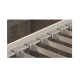 ​Elite Classic and Modern Trousers Rack Elegant Hardware Wardrobe Storage Solution - Venus Series