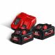 Milwaukee - M18™ HIGH OUTPUT™ NRG PACK - M18HNRG-802 Battery & Charger