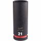 Milwaukee Shockwave Impact Duty 1/2" Impact Cap Deep