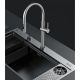 CM Brushed Nickel Stainless-Steel Pull-Out Mixers Matte Chrome Finish CM Brushed Nickel Stainless-Steel Pull-Out Mixers Matte Chrome Finish