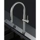 CM Brushed Nickel Stainless-Steel Pull-Out Mixers Matte Chrome Finish CM Brushed Nickel Stainless-Steel Pull-Out Mixers Matte Chrome Finish