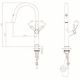 CM RP9080-GGR Pull Out Mixer Gun Grey Finish CM RP9080-GGR Pull Out Mixer Gun Grey Finish