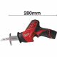 Milwaukee C12 HZ-202C M12 HACKZALL Compact Cordless Rip Saw in Transport Case (2x 2.0Ah battery + charger)