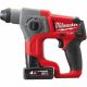 Milwaukee M12 CH-402X Fuel Cordless Hammer Drill with SDS-Plus in HD Box (2x 4.0Ah battery + charger)