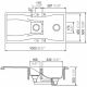 Schock Handmade Granite Sink 100 x 50cm