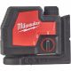 Milwaukee L4 CLL-301C Cross Line Laser Green USB Rechargeable