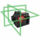 Milwaukee M12 3PL-401C Three-dimensional Cordless Laser Green with 3x360° Laser Circles in Transport Case (1x 4.0Ah battery + charger)
