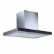 Baumatic Midnight Series Wall-Mounted Hood Black Glass & Steel