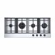 Barazza Lab Evolution Stainless Steel Hob Flush/Built-In 120cm + Double Crown