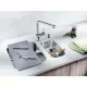 Blanco Chopping Board for Kitchen Sink, Silver Glass