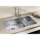 Blanco Quatrus R15 435/285-IU SST BF +O Sink