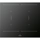 Barazza City Induction Hob Flush/Built-In 2 Zones, Touch Control Black