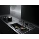 Barazza City Induction Hob Flush/Built-In 2 Zones, Touch Control Black