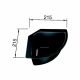 Blanco Corner- Caddy Strainer/ Colander 215x215mm | Black