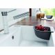 Blanco Corner- Caddy Strainer/ Colander 215x215mm | Black