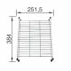 Blanco Floating Grid for Sink Stainless Steel
