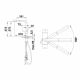 Blanco Fontas S II - Sink Mixer with Pull-Out Spout and Filter Function