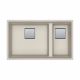 Franke KNG 120 Kubus 2 GR U/F Mounted 2 Bowl Sink