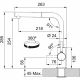Franke Lina L Pull Out Nozzle HP Mixer Tap