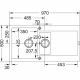 Franke Maris MRG 651 Standard Insert 1 Bowl Sink