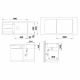 Blanco XL 6S-FM RV SG Metra Single Bowl with Drain
