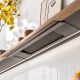 Falmec Shelf Hood 120 cm Filtering, Satin Black Aluminium