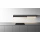 Falmec Shelf Hood 120 cm Filtering, Satin Black Aluminium