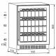 Carysil Slot In Free Standing Fridge