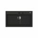 Barazza City Sink Built-In 90cm Black B Granite + Kit Accessories and Tap