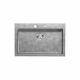 Barazza Unique Vintage Stainless Steel Sink Built-In 79x51 cm