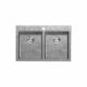 Barazza Unique Vintage Stainless Steel Sink Built-In 79x51 cm