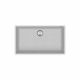 Barazza Soul Square Bowl Undermounted 72.5x40cm B-Granite