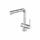 Barazza Steel Shower Mixer Tap with Pull-Out Spray