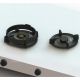 Pitt Cooking 2-Pitts Gas Hob Professional Brass