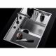 Barazza Flexi Sink Kit Flush/Built-In with Pop-Up and Accessories