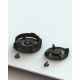 Pitt Cooking 2-Pitts Gas Hob Professional Brass