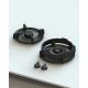 Pitt Cooking 2-Pitts Gas Hob Professional Brass