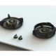 Pitt Cooking 2-Pitts Gas Hob Professional Brass