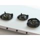 Pitt Cooking 3-Pitts Gas Hob Professional Brass