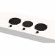 Pitt Cooking 3-Pitts Induction Hob Black Finish